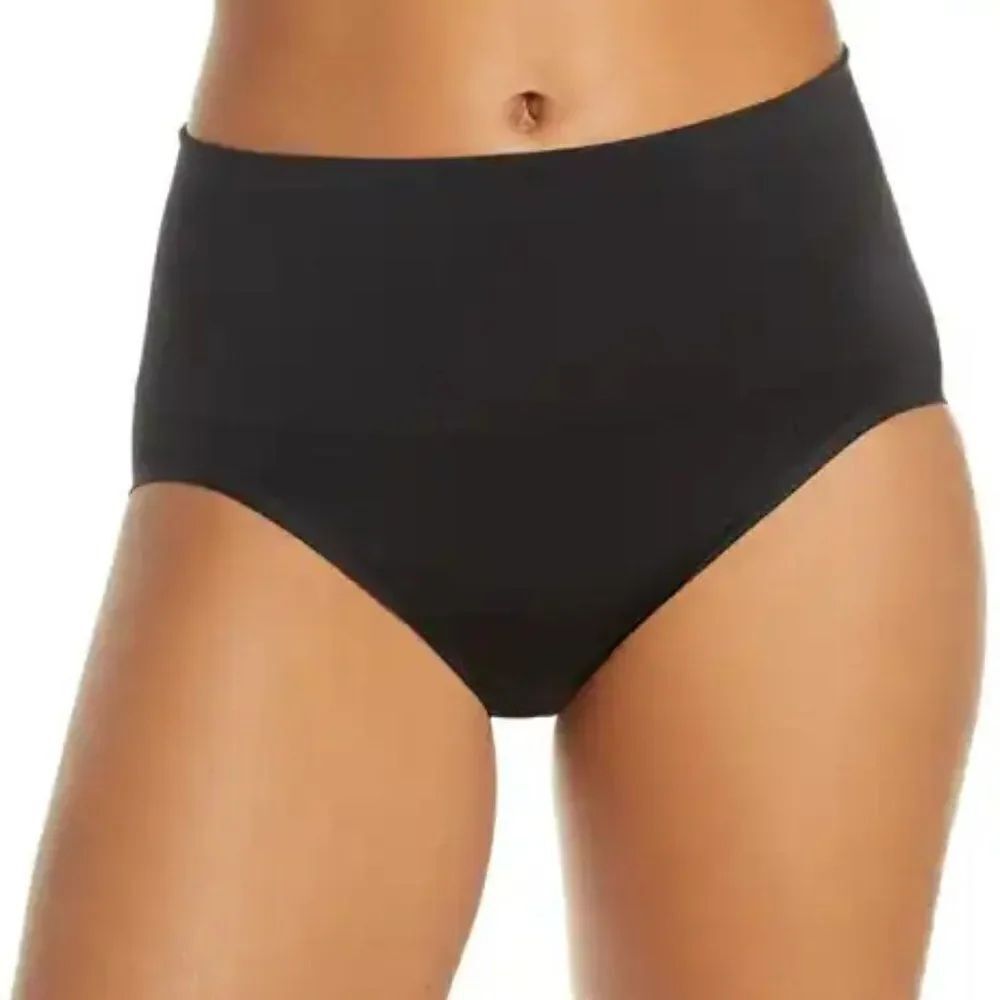 Yummie Ultralight Shaping Briefs - size Large/XL in Black